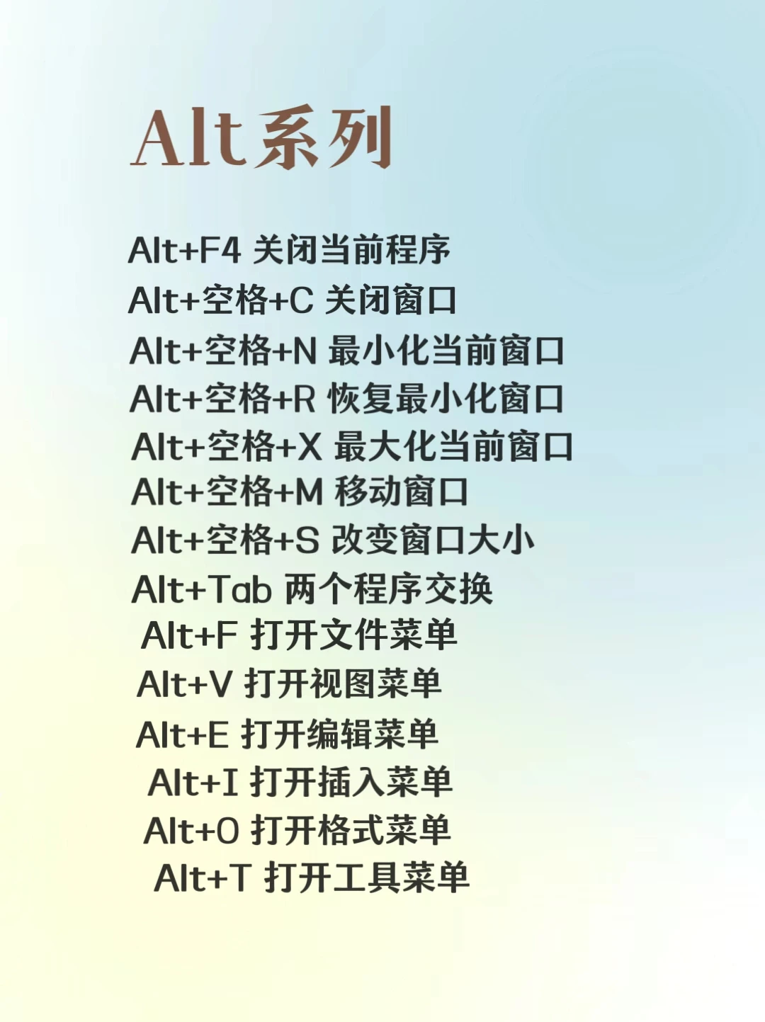 Windows实用快捷键❗️赶快码住