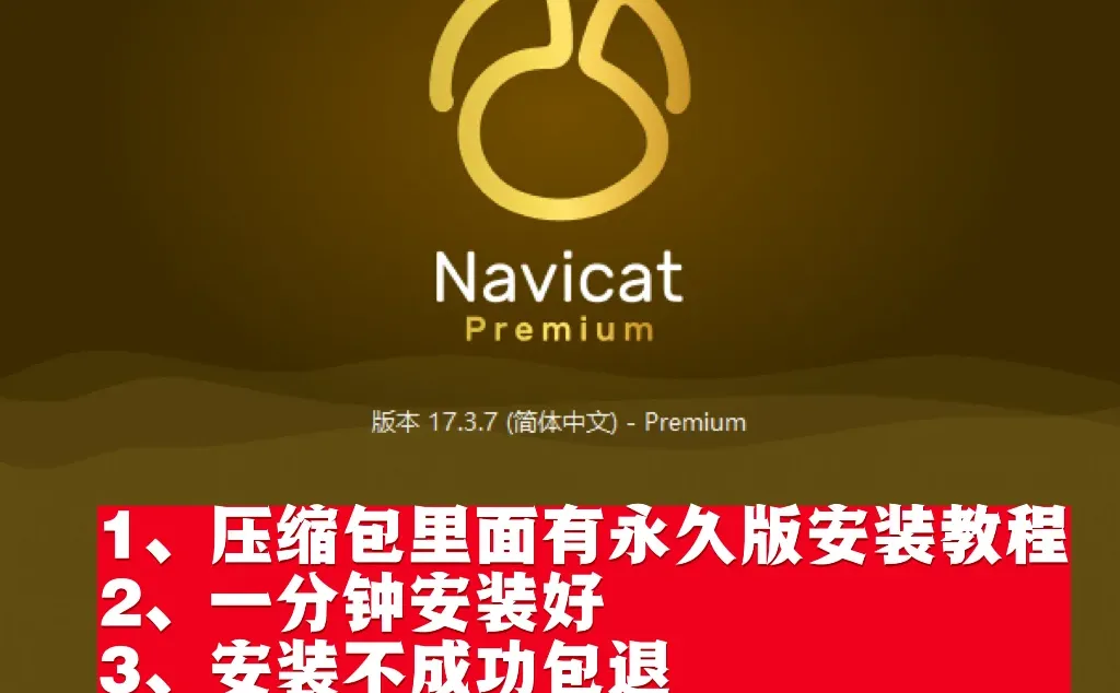 Navicat17永久免费win/mac中文版