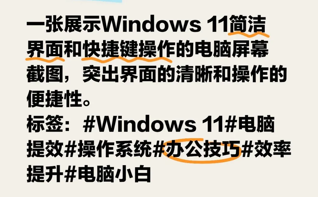 Windows 11提效秘籍，小白也能秒变高手！