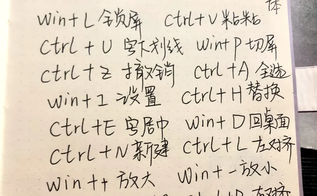 电脑常用快捷键💻