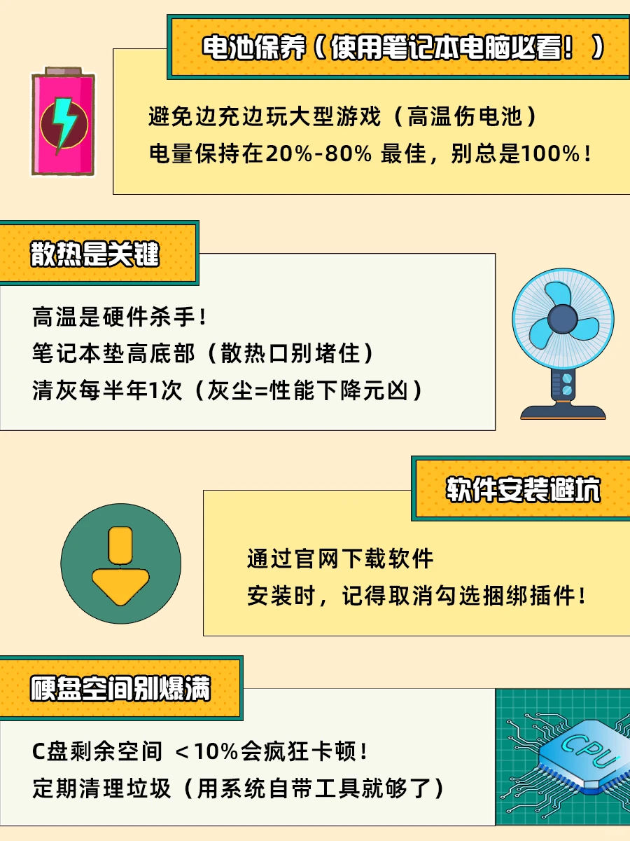 💻✨【延长电脑寿命的10个魔法口诀】