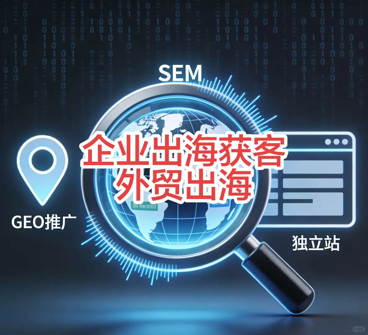 外贸出海获客思路🌍 三维营销组合拳！