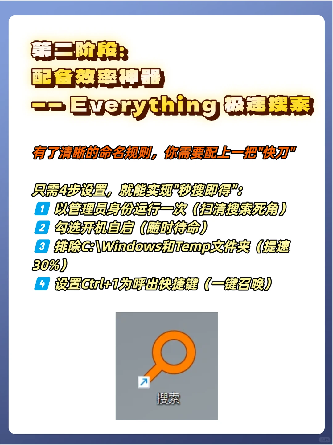 电脑文件命名规则与高效搜索技巧分享