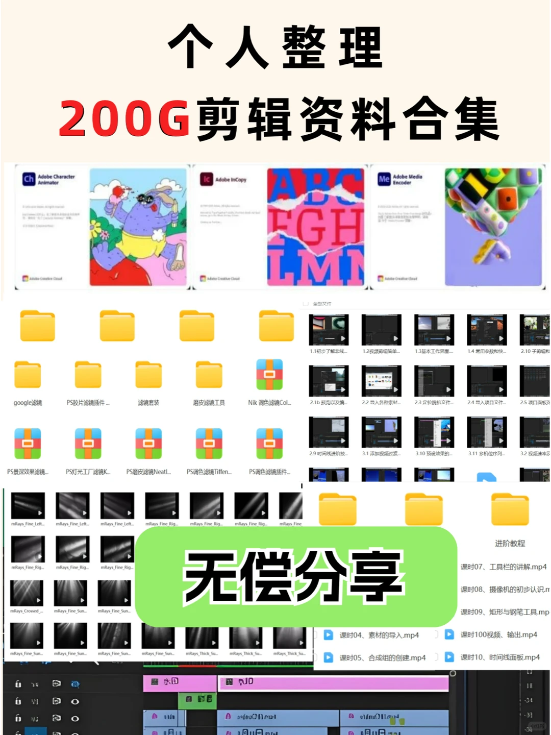 7天练完这些！你的剪辑水平就牛了