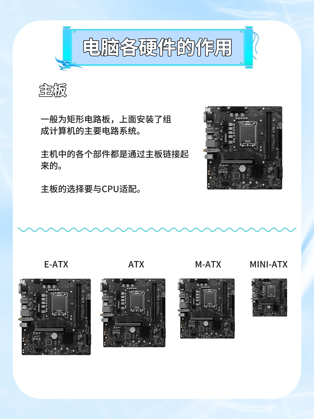 还不知道各电脑的硬件？看完你就懂了