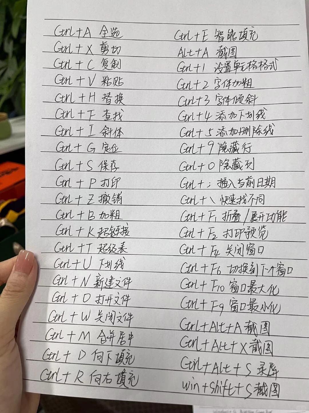 一次性把电脑快捷键讲清