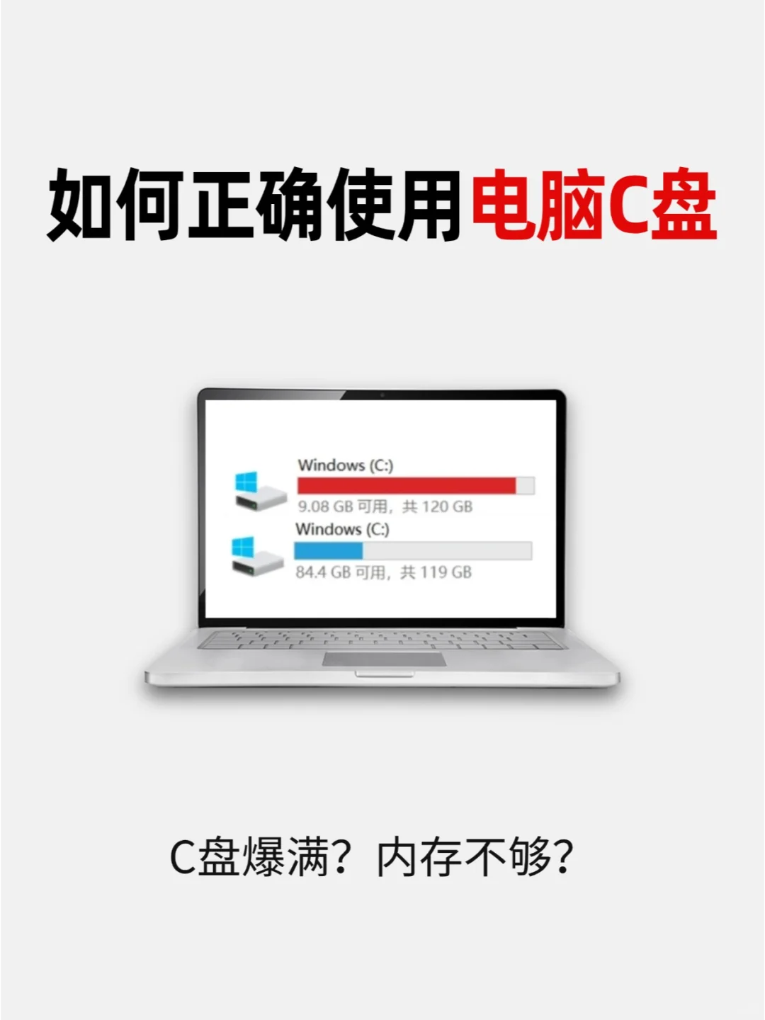 新电脑到手后，如何正确使用电脑C盘❓