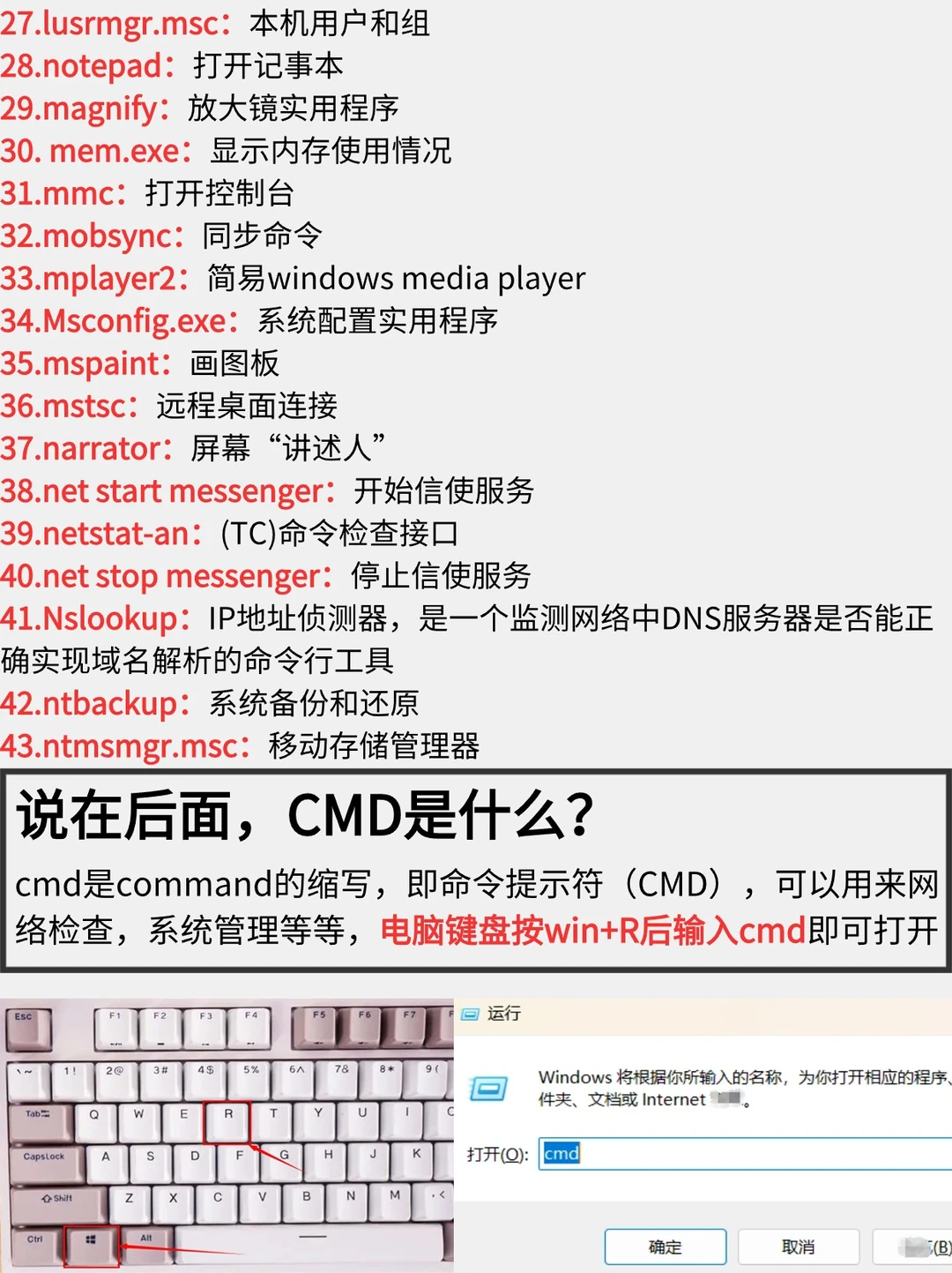 ㊙️终于弄清计算机同学都在黑框里输些什么