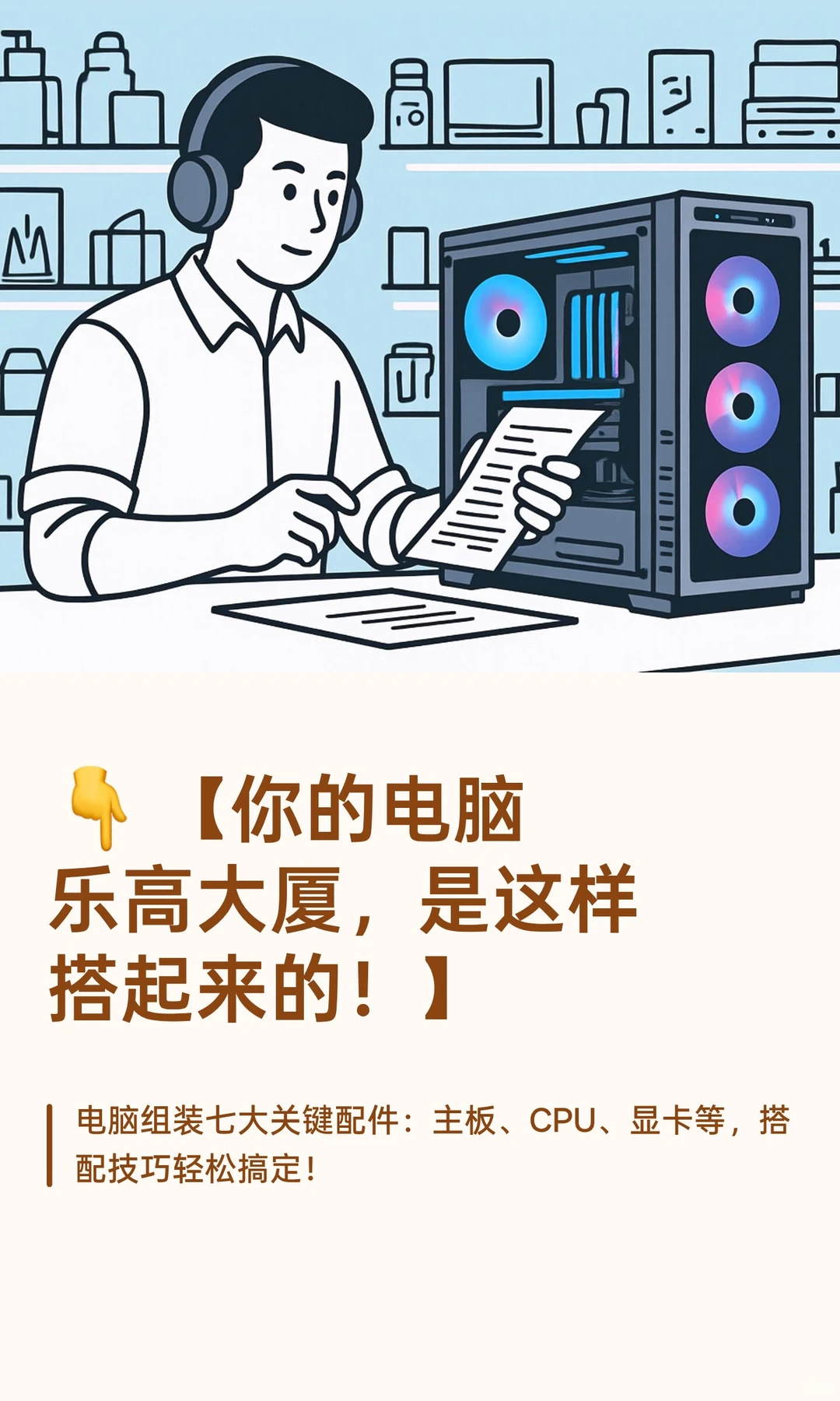 《装机就像搭乐高？一篇看懂各硬件之间的关