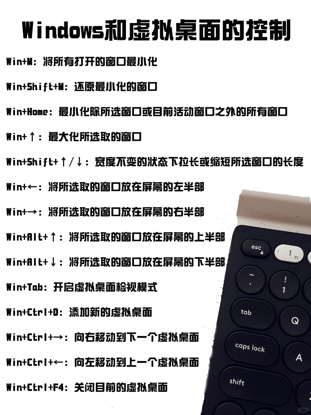 一定要学会的电脑常用快捷键