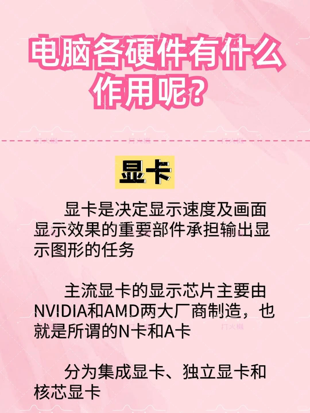 💻电脑硬件科普 | 小白必看选购指南