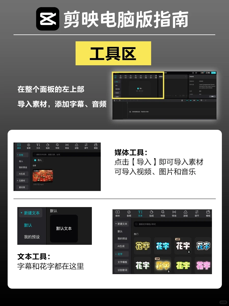 零基础小白快速入手剪辑