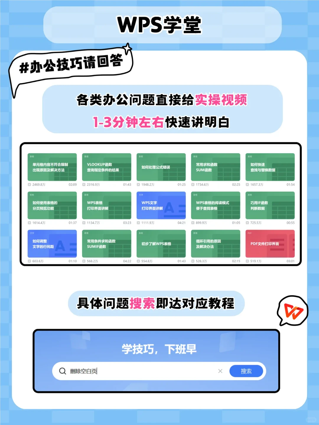 有的有的！WPS有“说明书”！