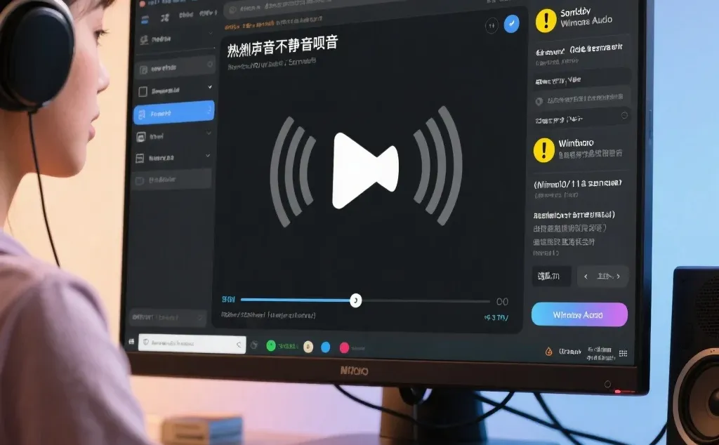 电脑没声音怎么办