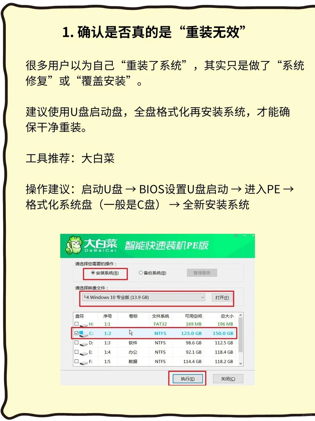 Windows系统文件损坏，重装都没用？