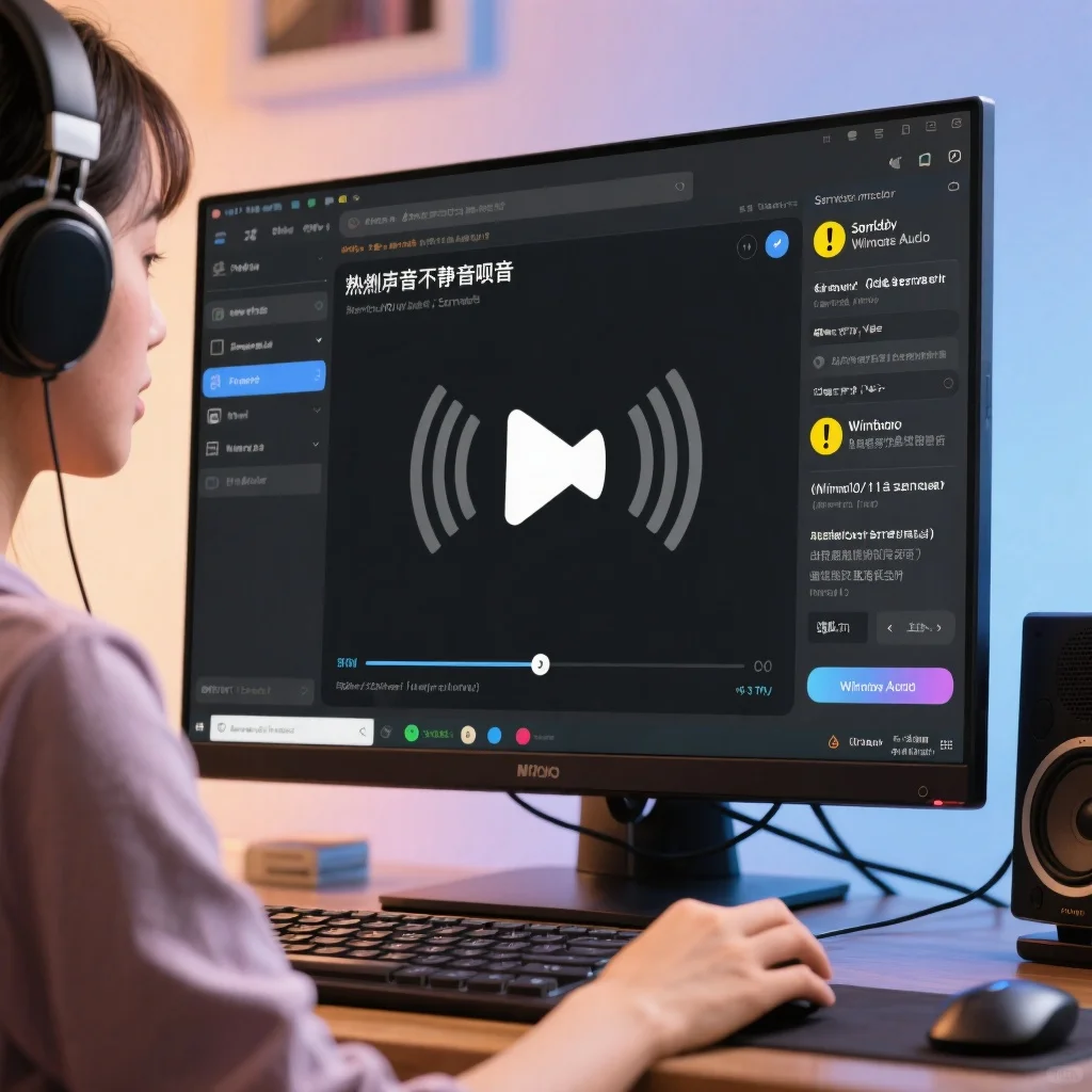 电脑没声音怎么办