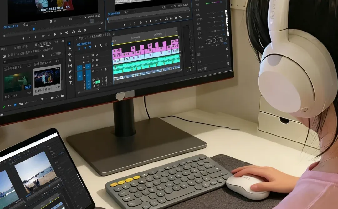 姐去年玩命成为剪辑师，就是为了装把大的