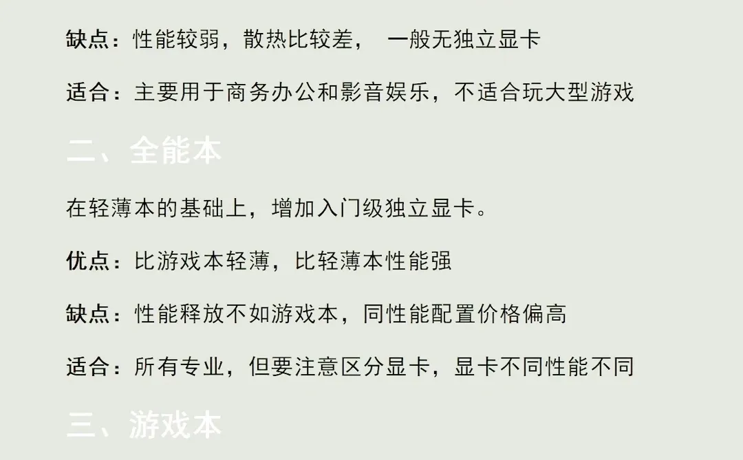 电脑选购指南来了❗️❗️