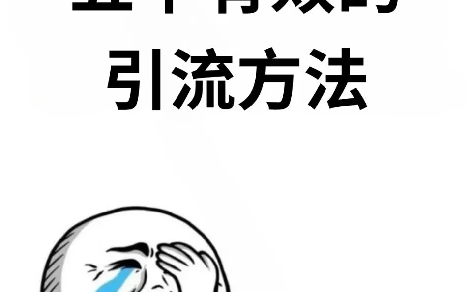 5个有效的引流方法
