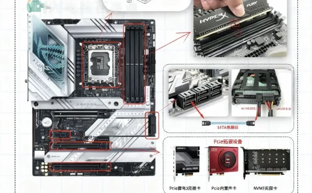 DIY电脑插线总教程，小白必看❕