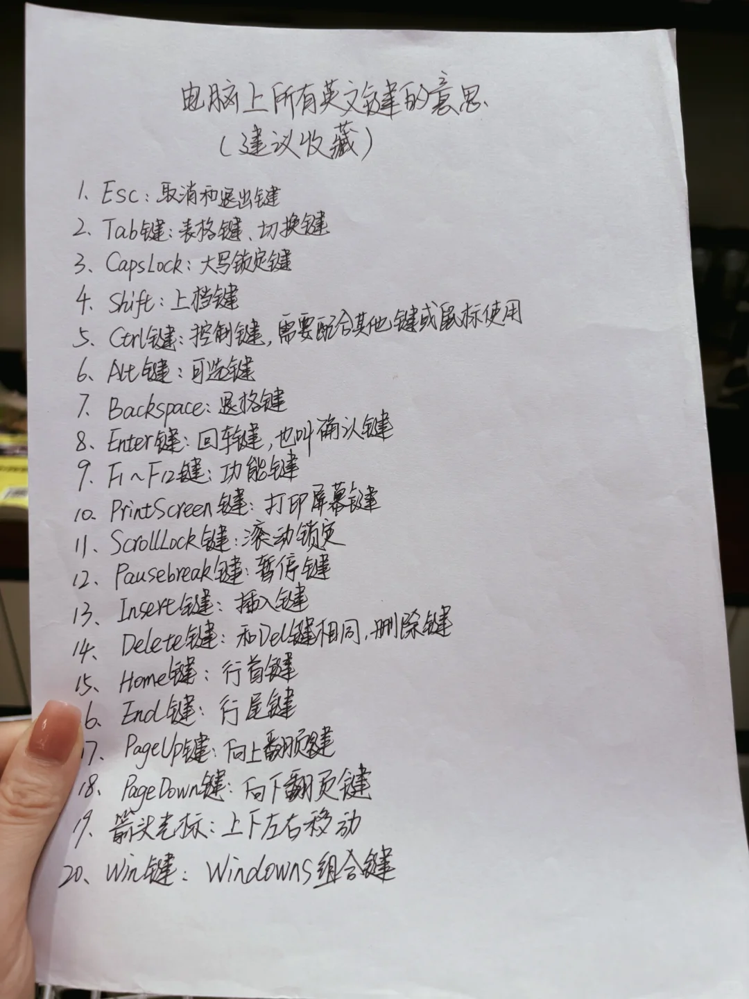 建议大家有空多学学电脑。