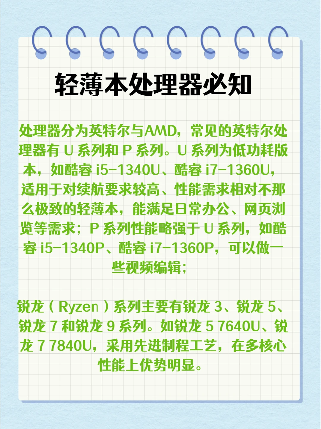 买笔记本电脑，看过来，三分钟了解电脑