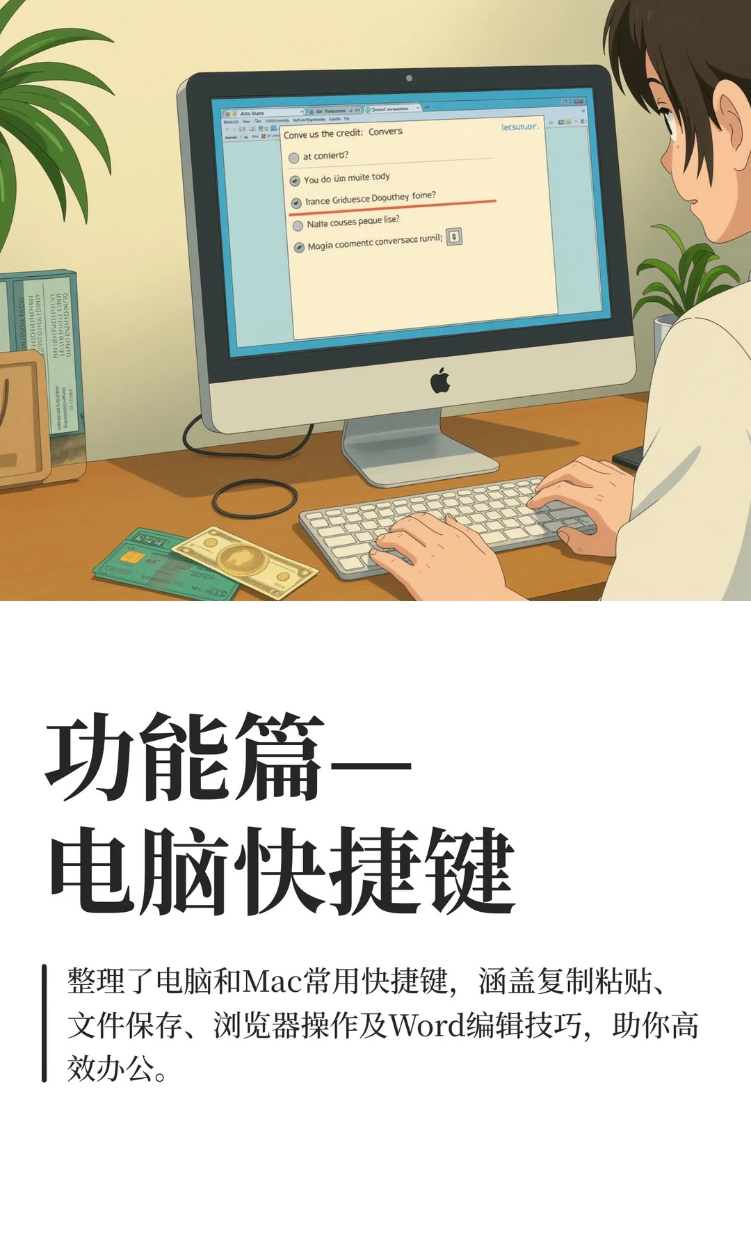 功能篇—电脑快捷键