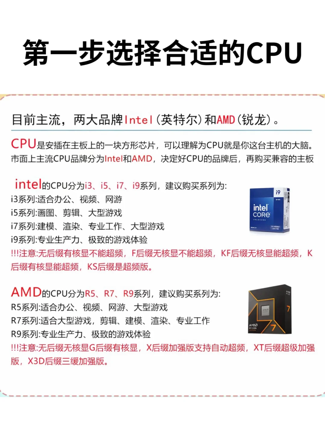 电脑小白必看✅如何组装一台自己的电脑