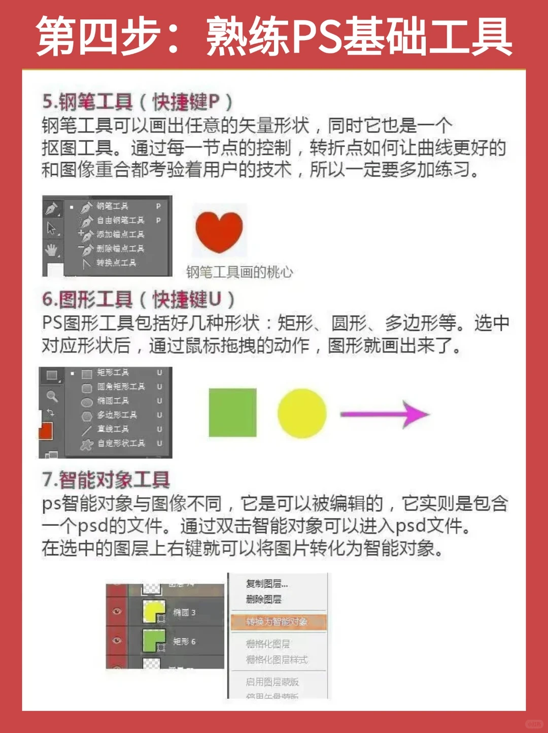 Photoshop其实很水，背完这8页纸就牛了‼️