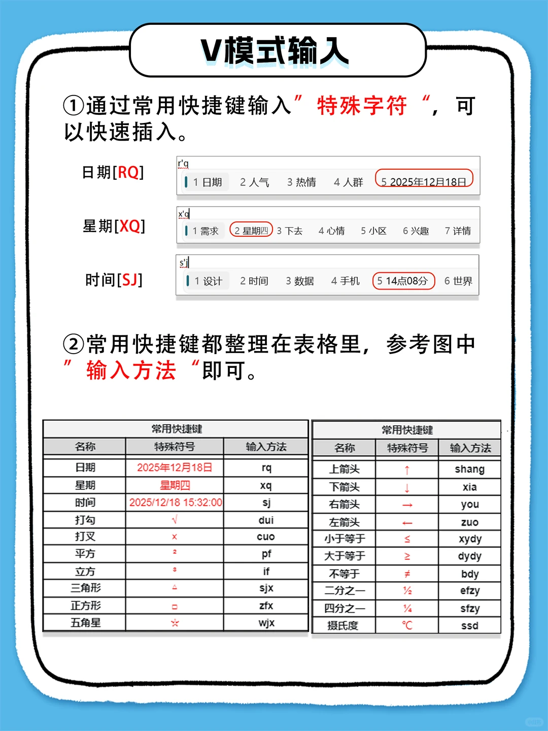 输入法隐藏技巧，办公效率不止翻倍❗