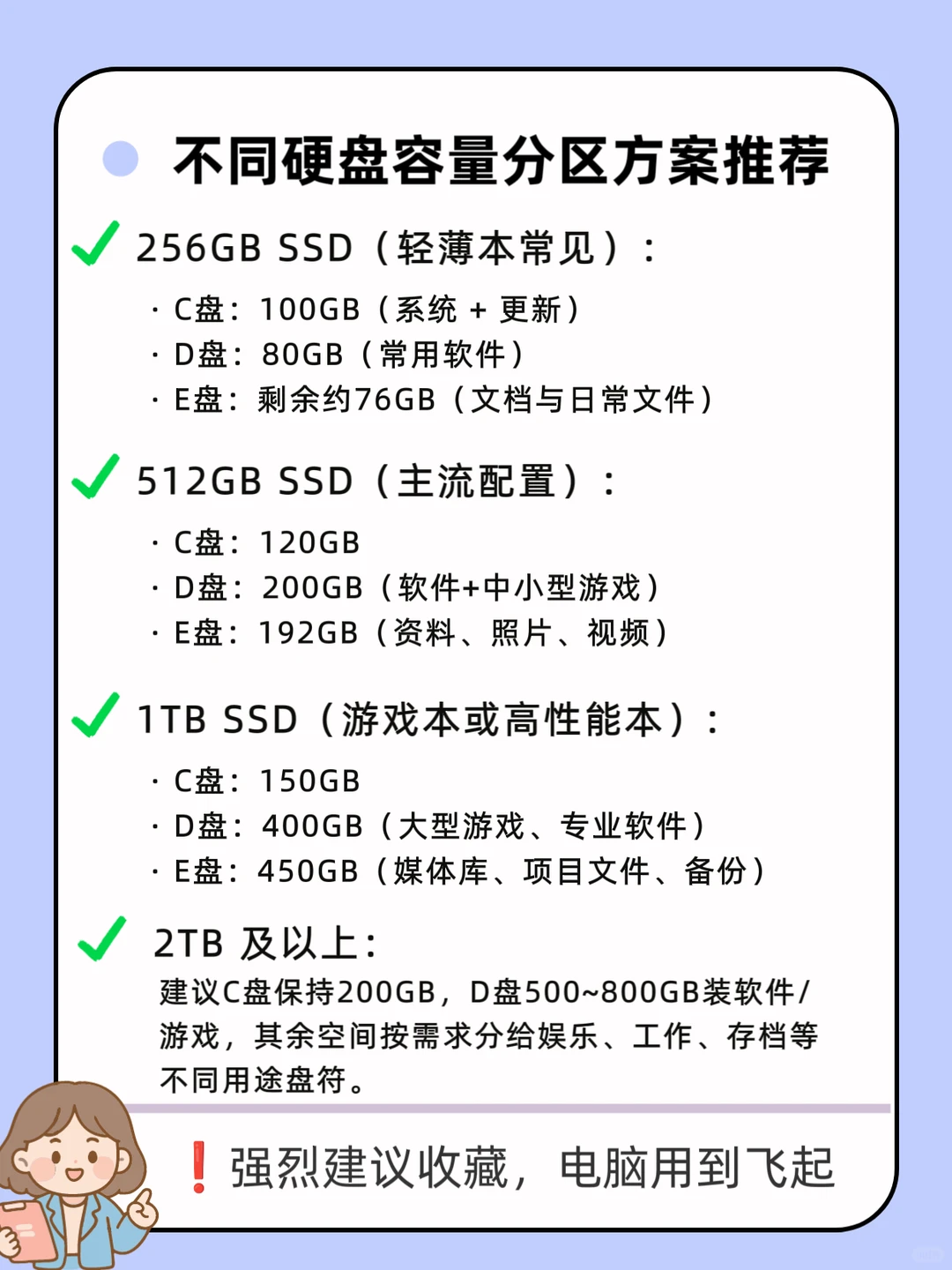 新电脑如何分区！