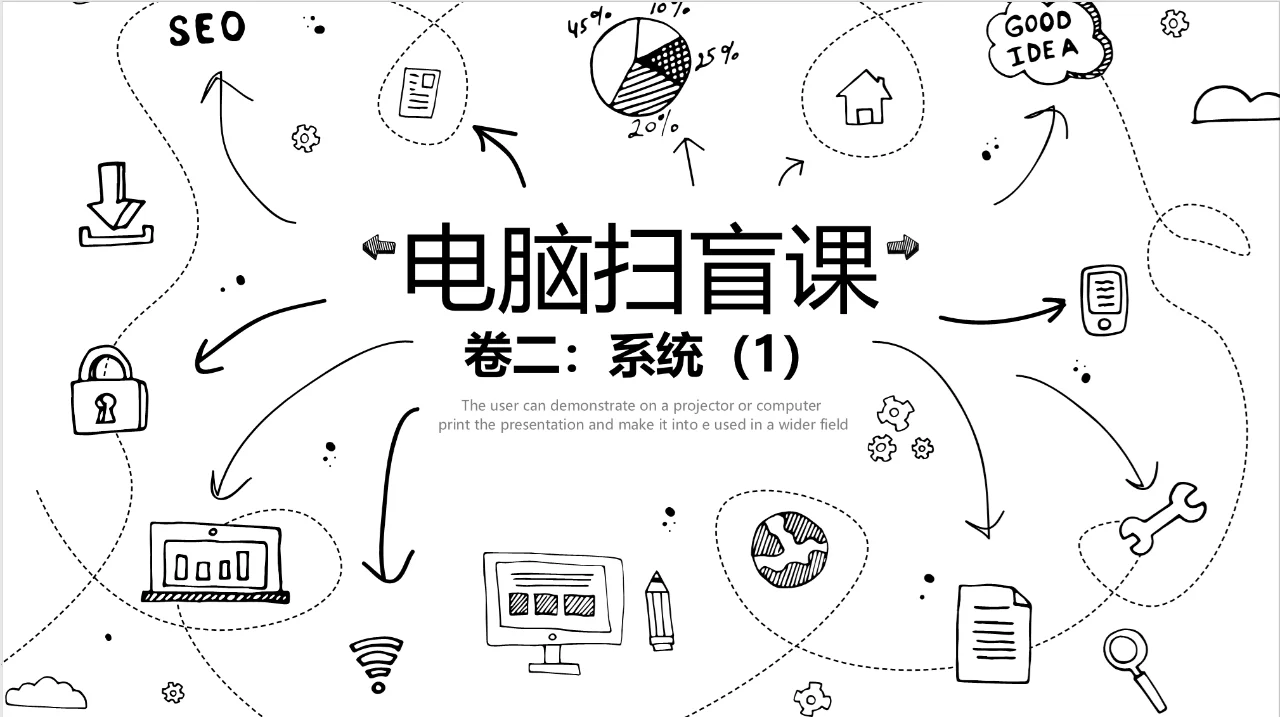 《电脑扫盲课》卷二：系统（1）