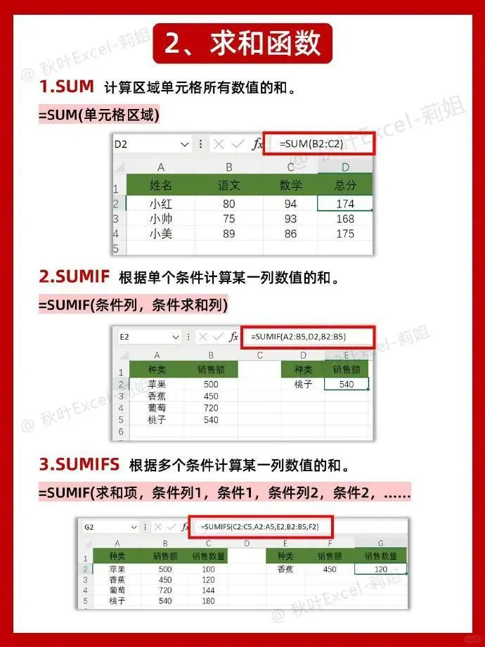打工牛马常用公式