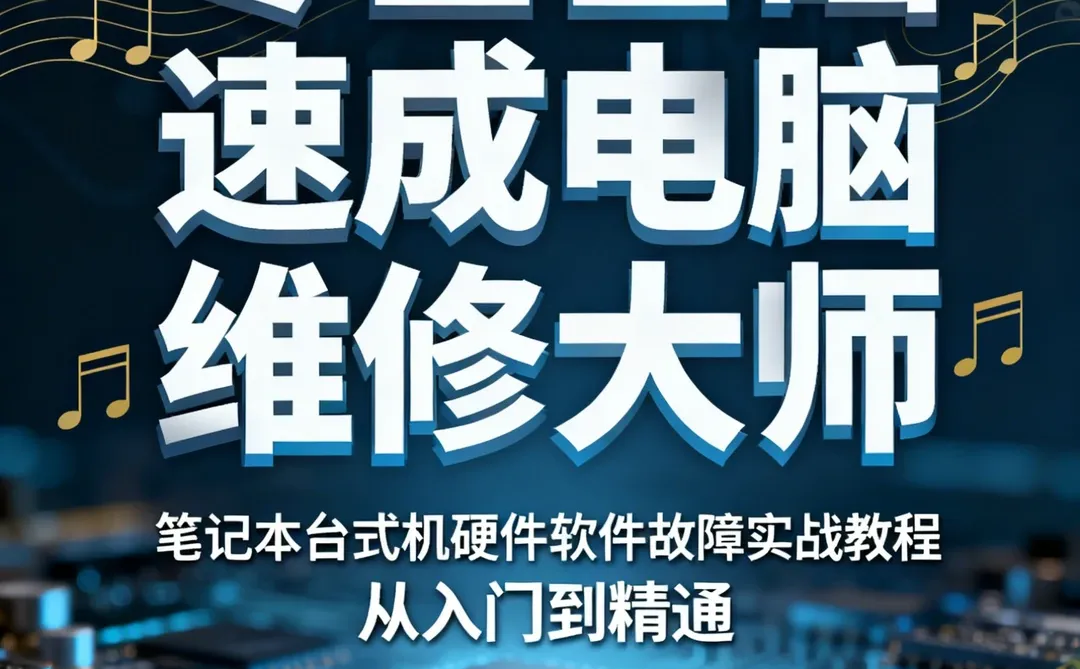 零基础搞定电脑蓝屏死机！