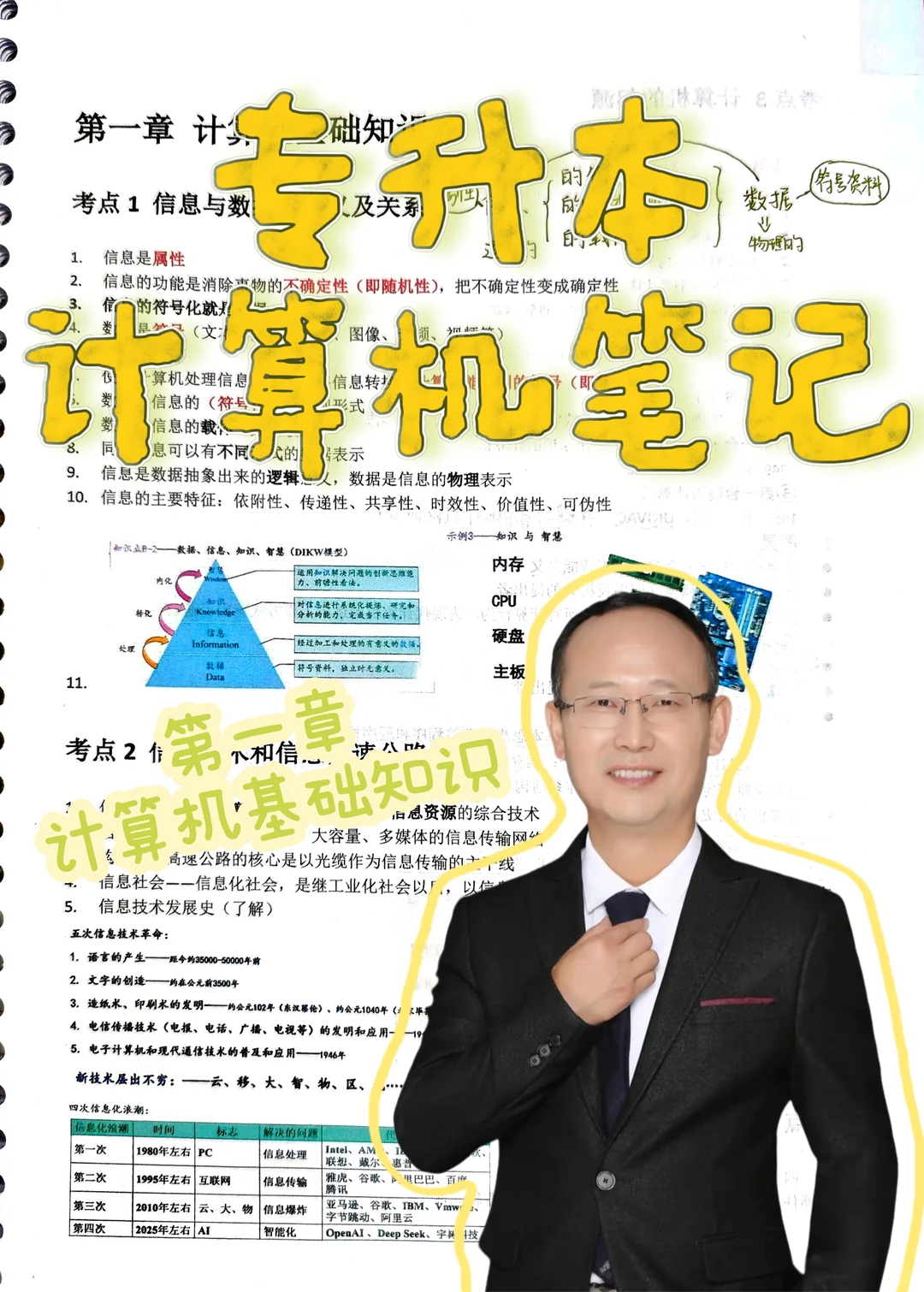 专升本计算机｜计算机基础知识（上）