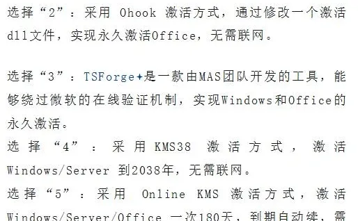 一条命令永久激活Windows和Office