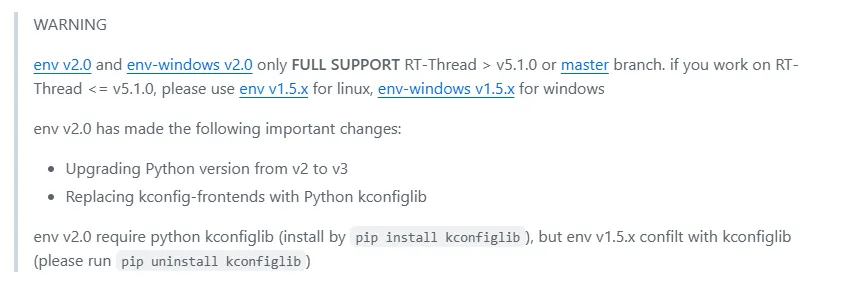 ENV-Windows v2.0.0 问题答疑 | 技术集结