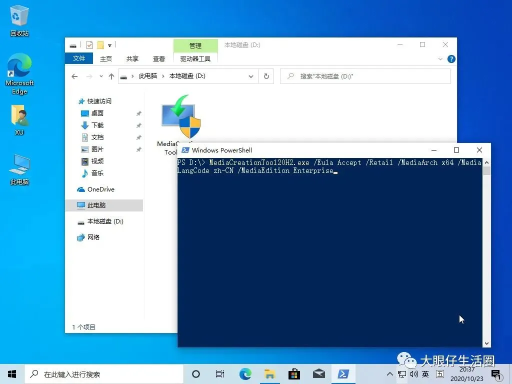 如何使用新技巧下载 Windows 10 20H2 企业版原版 ISO 镜像