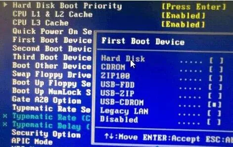 电脑技巧:U盘装系统解决BIOS界面找不到USB-HDD的问题