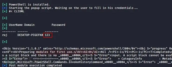 红队技巧:仿冒Windows登录
