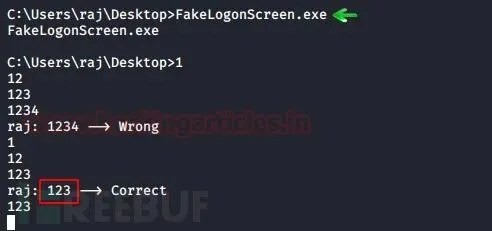 红队技巧:仿冒Windows登录