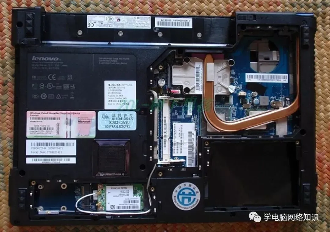 电脑硬件:联想笔记本拆机过程图解