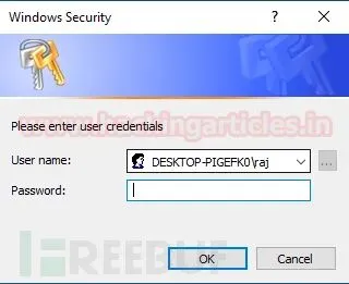 红队技巧:仿冒Windows登录