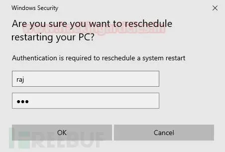 红队技巧:仿冒Windows登录