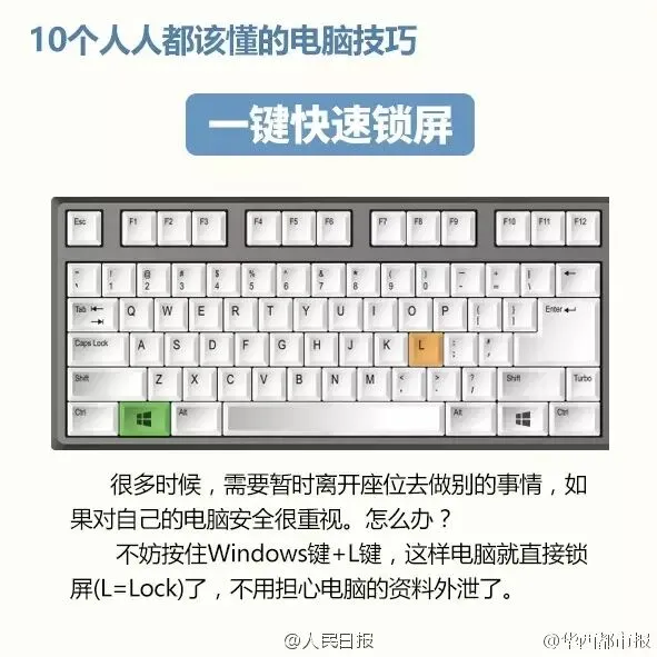 10个大家都该学会的电脑技巧!