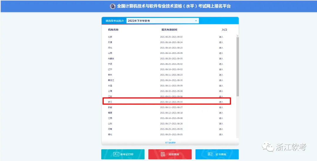 关于2021年下半年计算机技术与软件专业技术资格纸质证书申领的通知