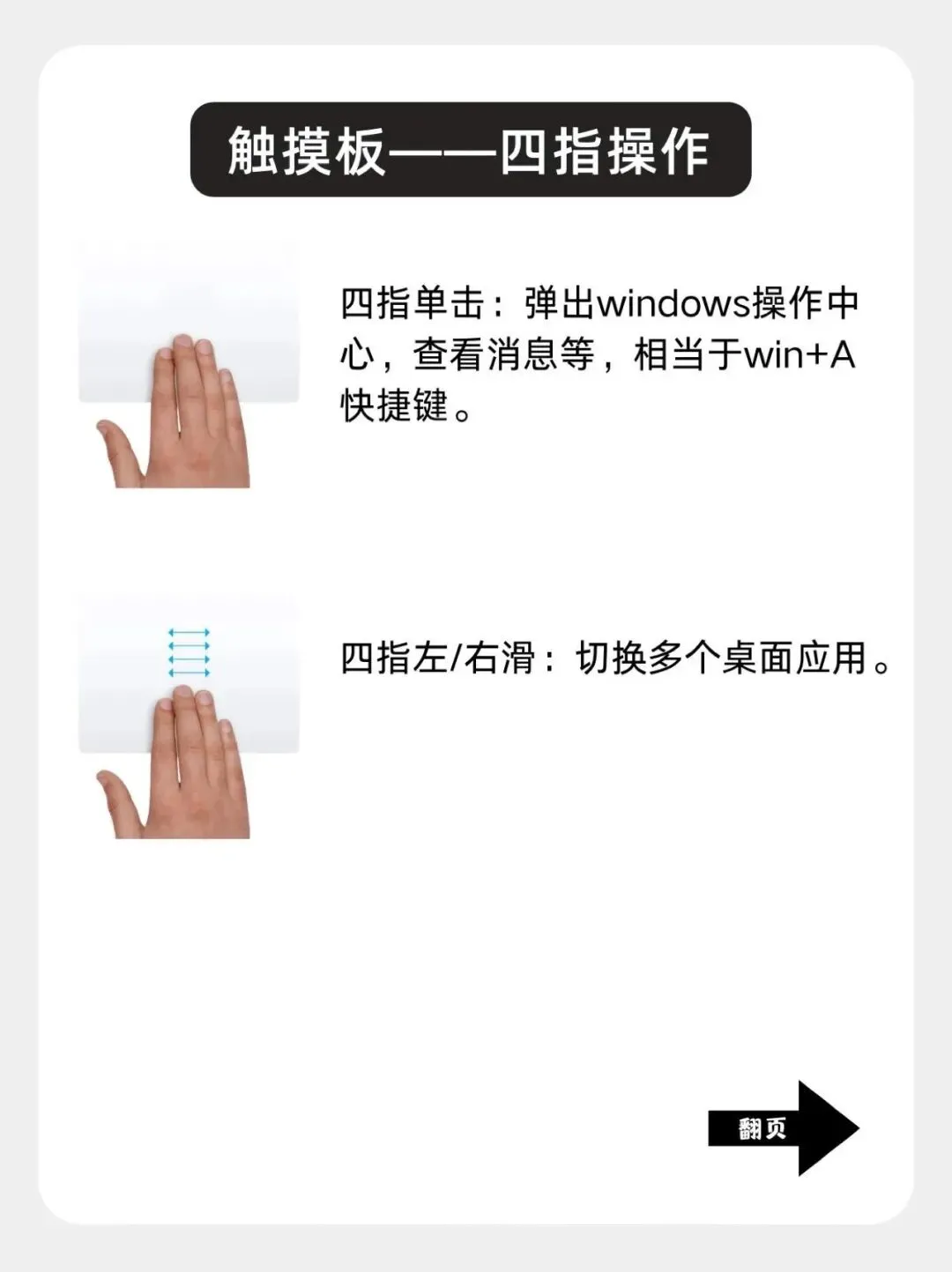 电脑必看的操作知识「电脑快捷键和触摸板使用」
