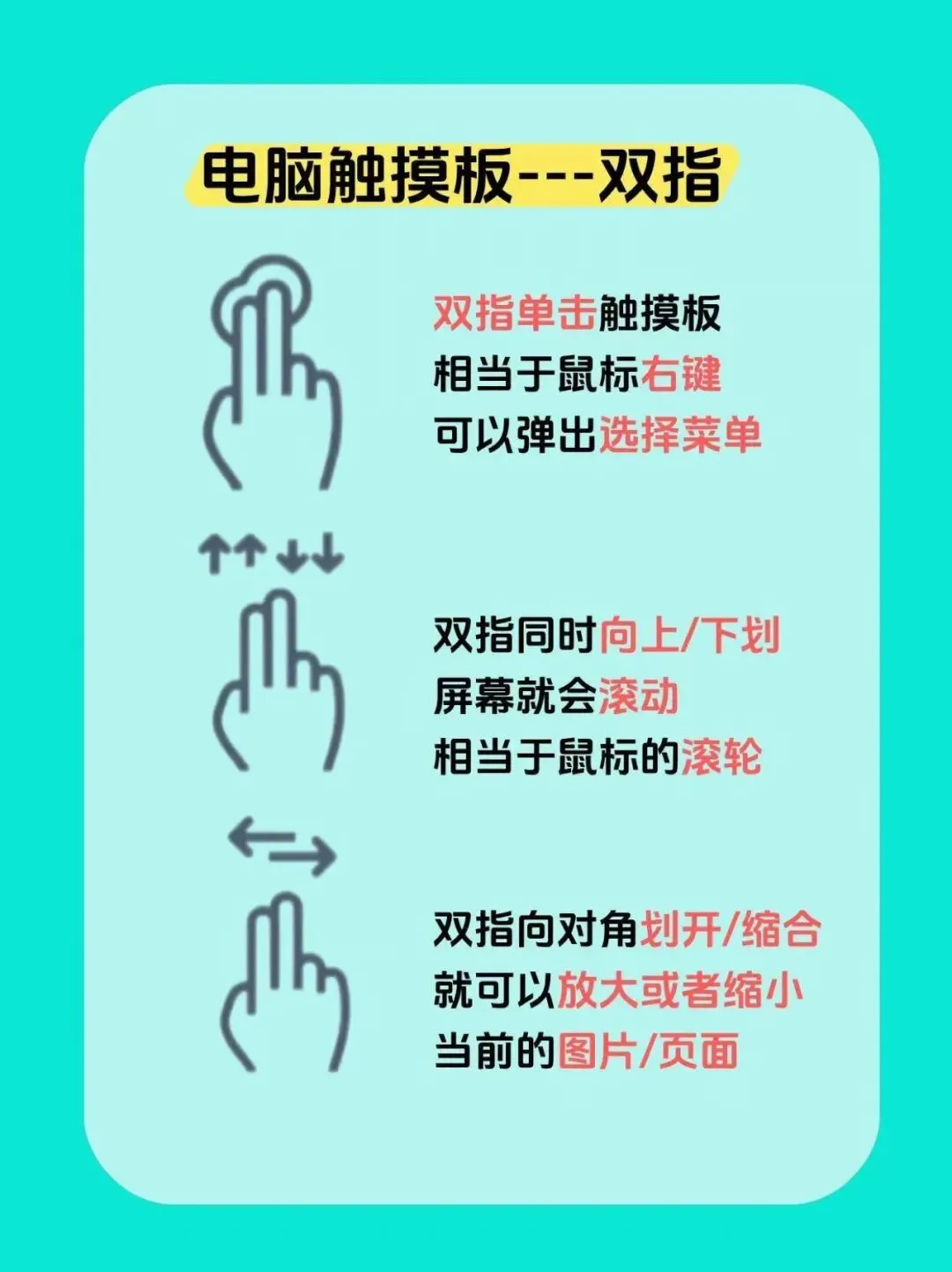 笔记本电脑使用技巧:Windows快捷键和触摸板使用