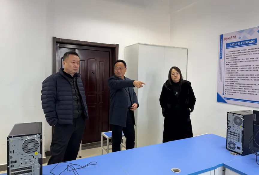 【计算机科学与技术系】系部新声|计科系开展寒假前实验室安全专项检查